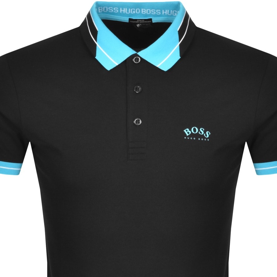 Alternative Image for ProductBOSS Paule Polo T Shirt Black2